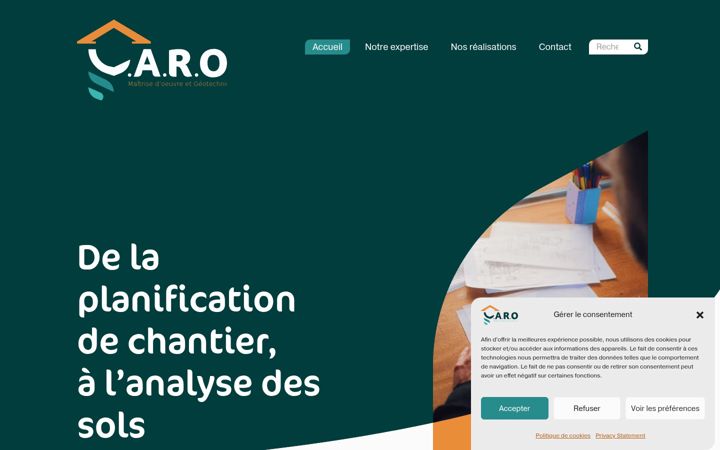 Screenshot του caro-mo-geotech.fr