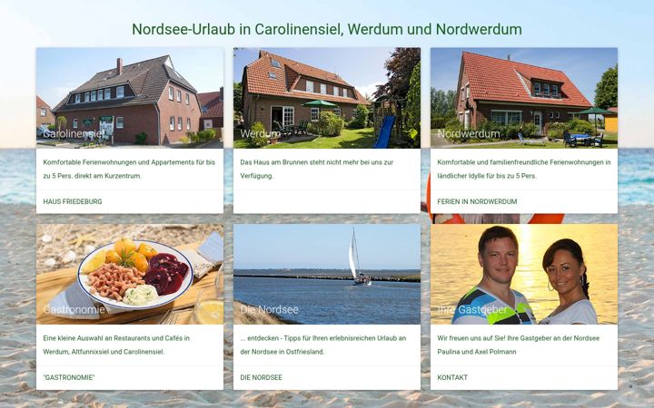 Screenshot of caro-urlaub.com