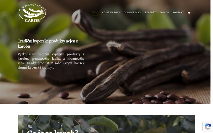 Screenshot ta' carob.cz