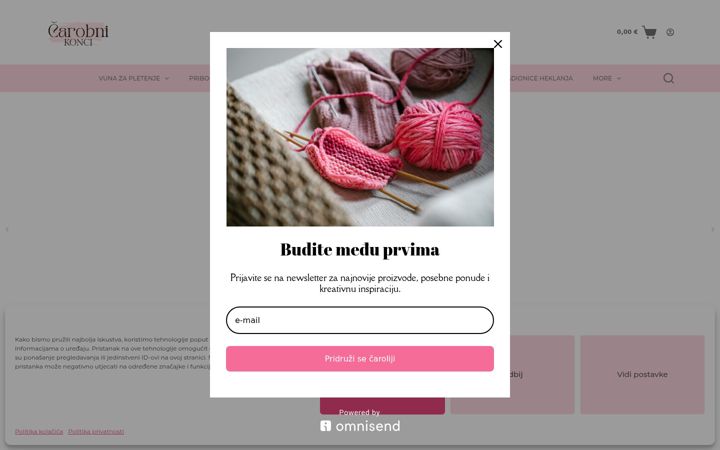 Captura de pantalla de carobni-konci.hr