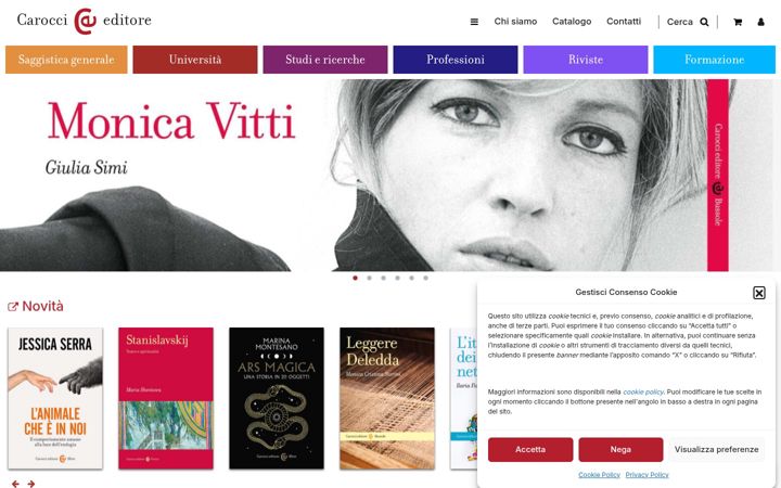 Screenshot di carocci.it