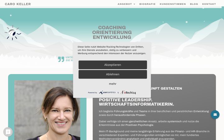Screenshot of carokeller.ch