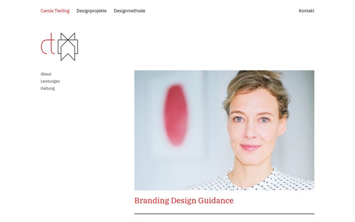 Screenshot of carola-tierling.de