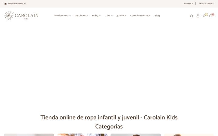 Screenshot of carolainkids.es