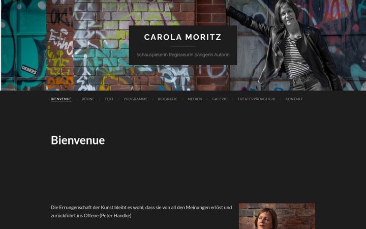 Screenshot του carolamoritz.de
