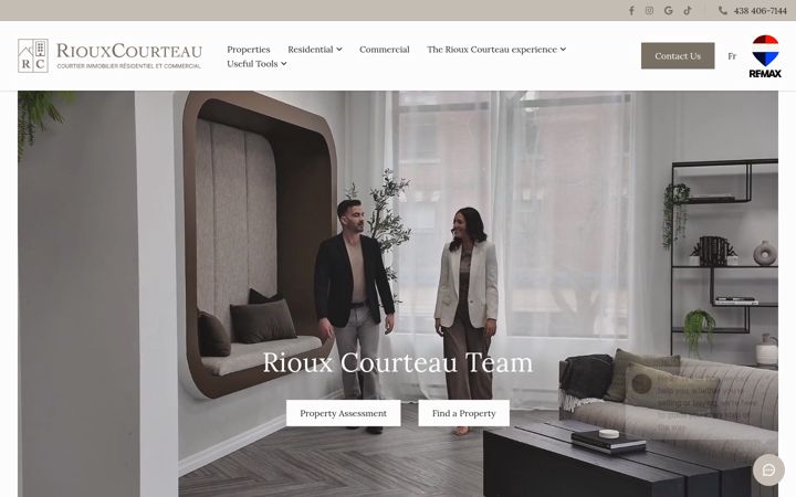 Screenshot of carolanerioux.com