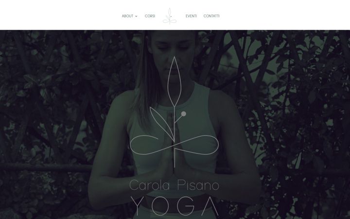 Skærmbillede af carolapisanoyoga.it
