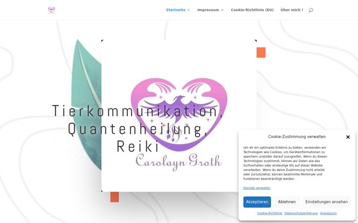 Screenshot of carolayn-vonherzzuherz.de