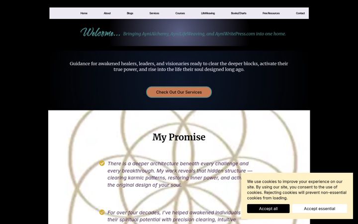 Screenshot of caroleconlon.com