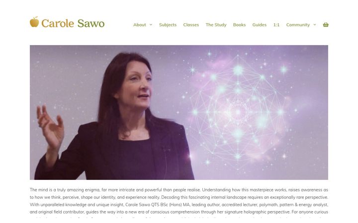 Screenshot of carolesawo.com