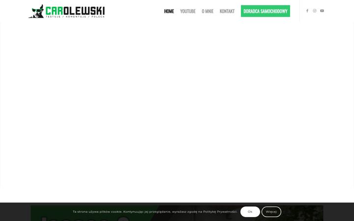 Screenshot of carolewski.pl