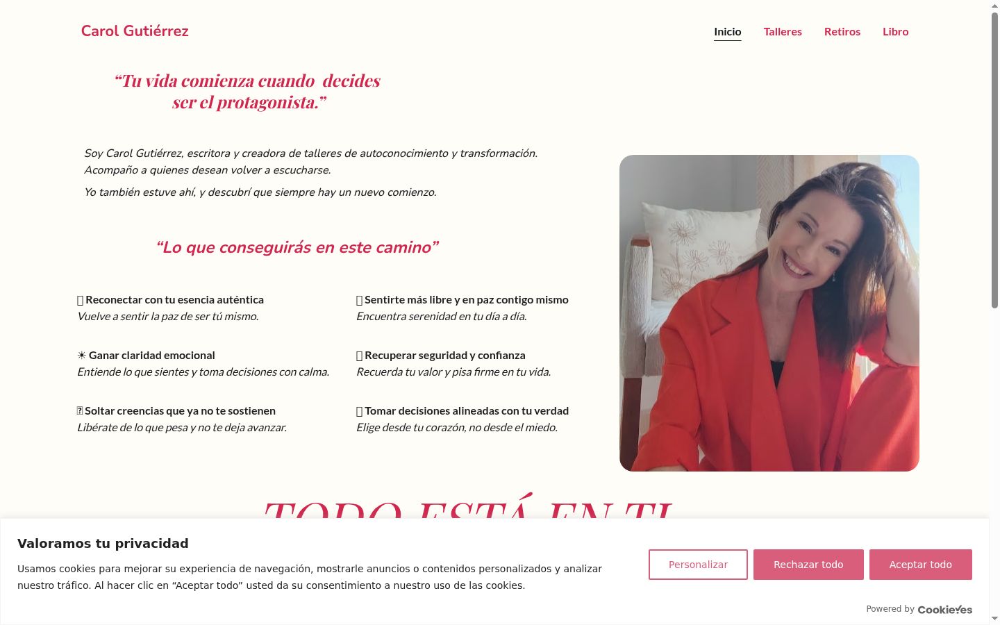 Sutikimo reklamjuostės, rodytos prieš bet kokią sąveiką, ekrano kopija