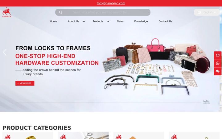 Screenshot of carolhardware.com