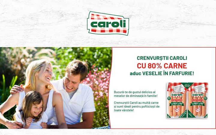 Screenshot of caroli.ro
