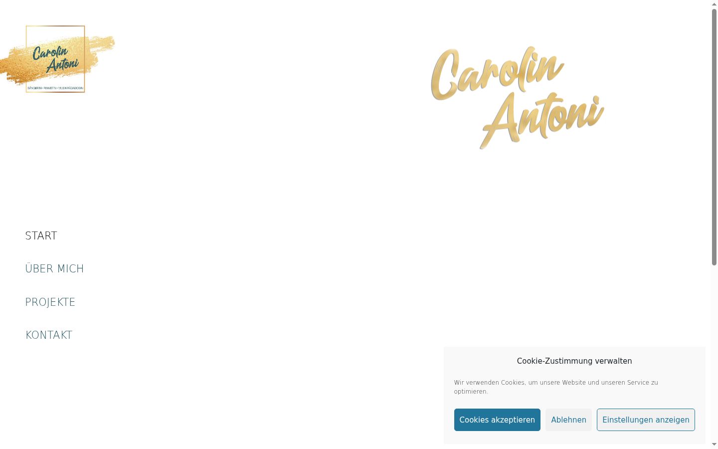 Capture d'écran de la bannière de consentement affichée avant toute interaction