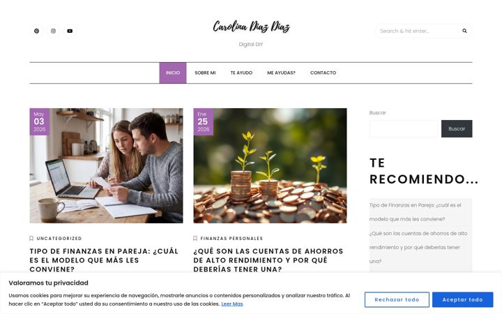 Screenshot of carolinadiazdiaz.com