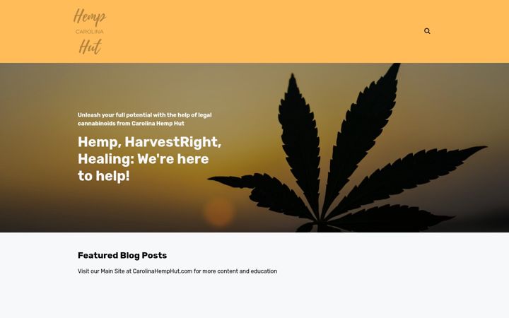 Screenshot of carolinahemphut.square.site