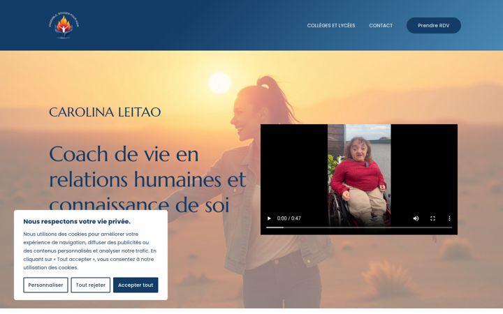 Screenshot of carolinaleitao.fr