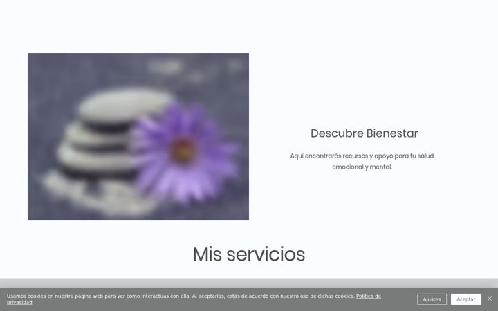 Screenshot of carolinarubioterapia.com
