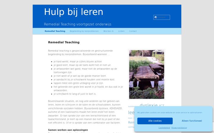 Snimka zaslona za carolineang.nl