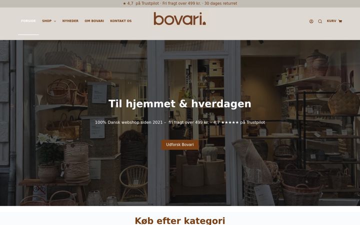 Screenshot of carolinechristoffersen.dk