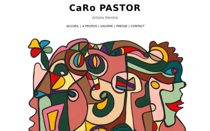 Screenshot of carolinepastor.com