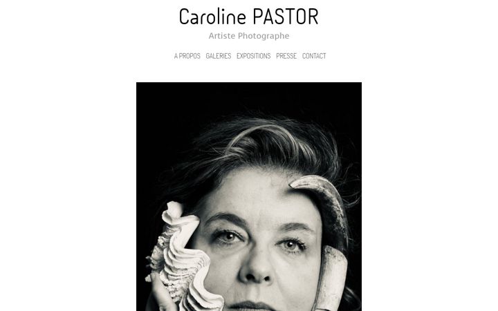 Screenshot of carolinepastor.fr
