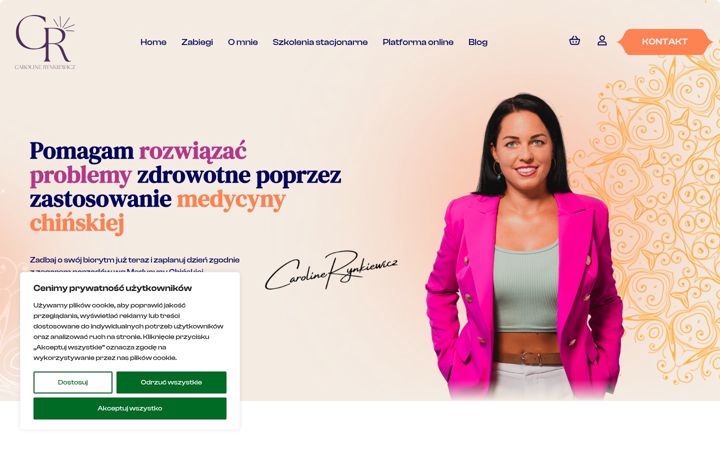 Zrzut ekranu caroliner.pl
