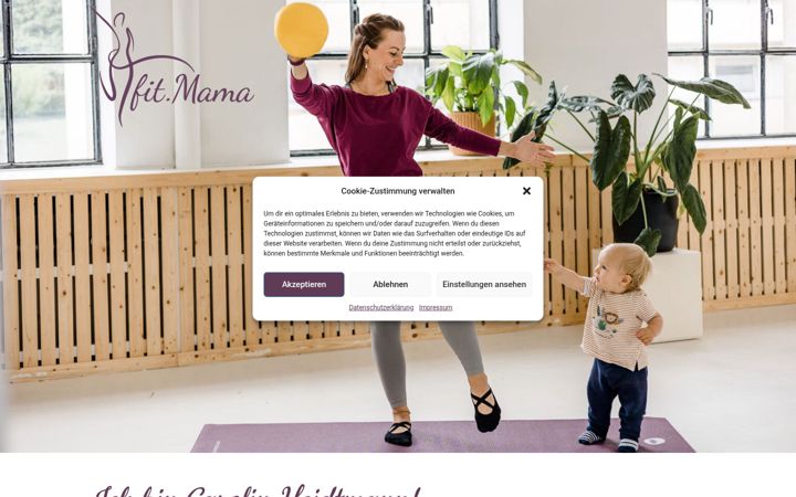 Screenshot of carolinheidtmann.de