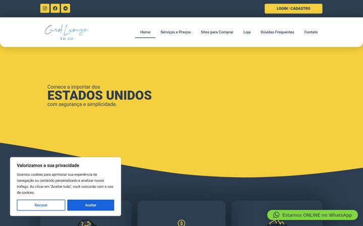 Screenshot of carolluongotogo.com