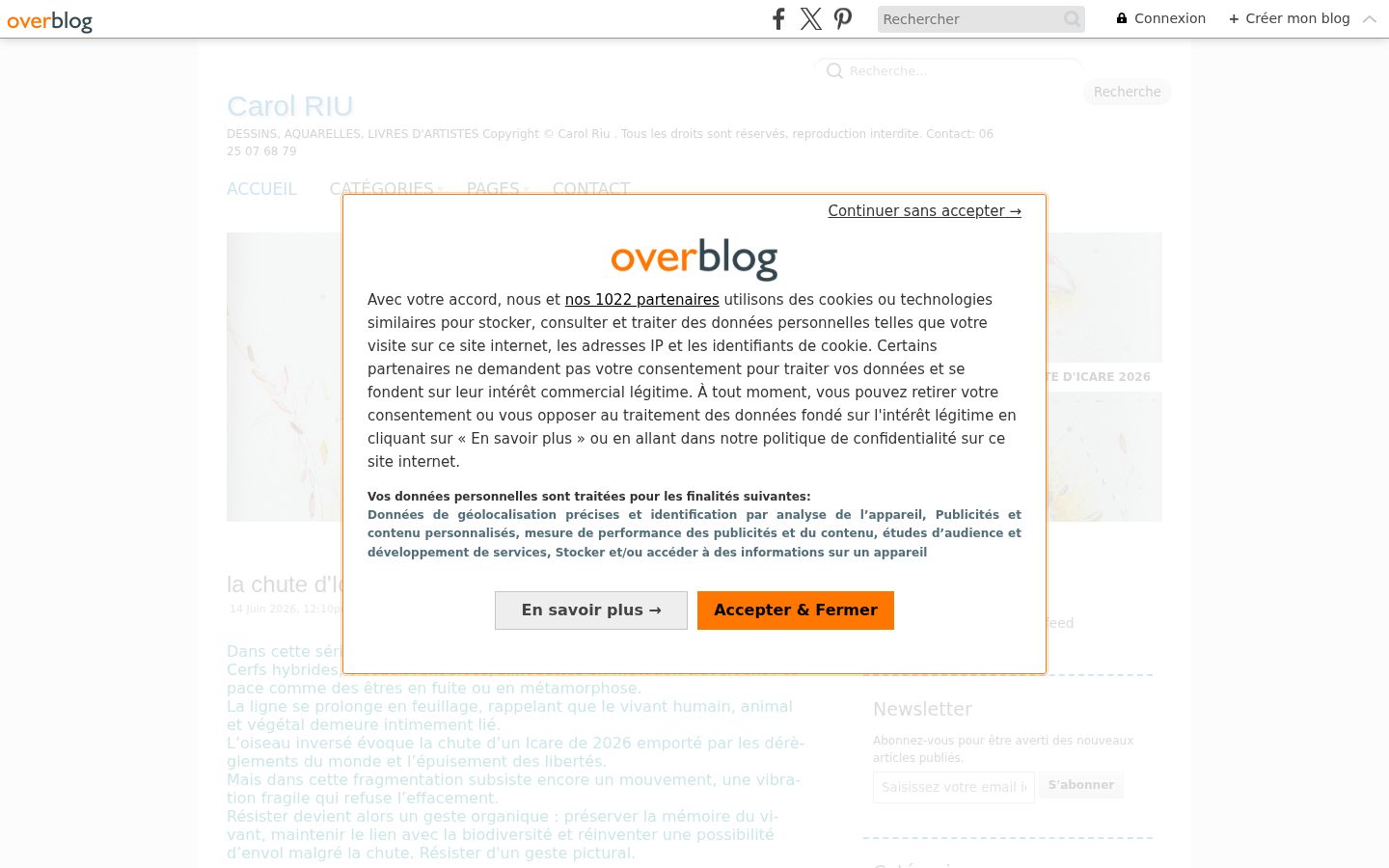 Screenshot tal-banner tal-kunsens muri qabel kwalunkwe interazzjoni