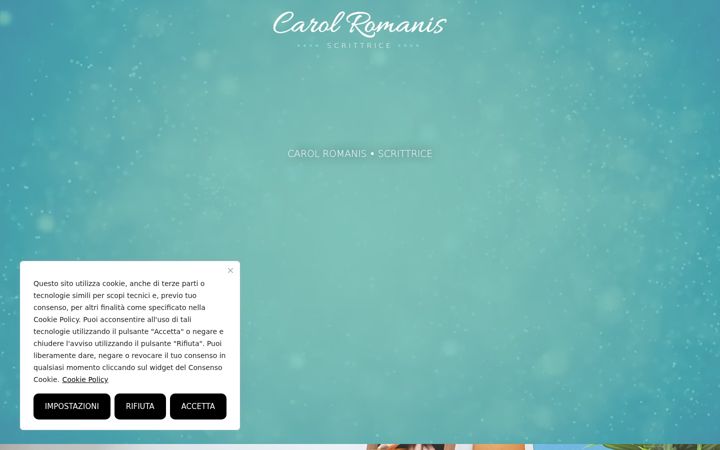Screenshot of carolromanis.com