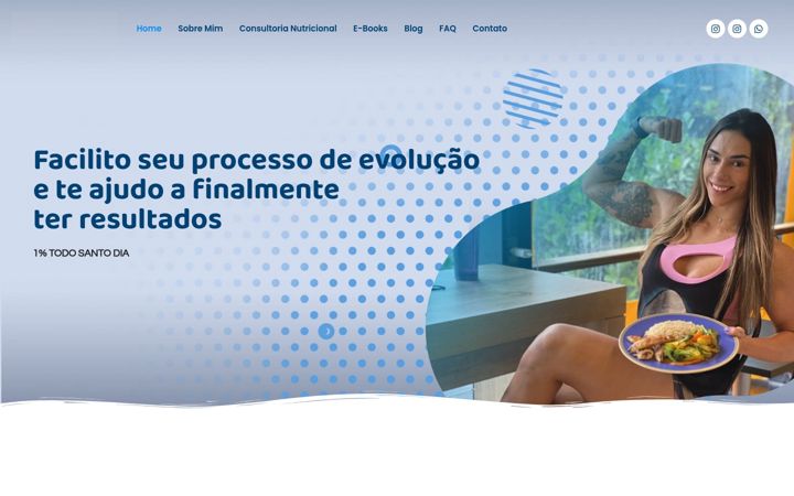 Screenshot of carolsanches.com.br