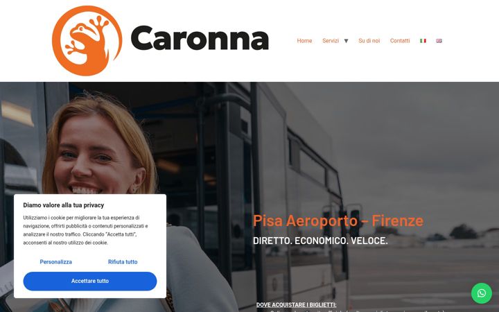 Screenshot of caronnatour.com