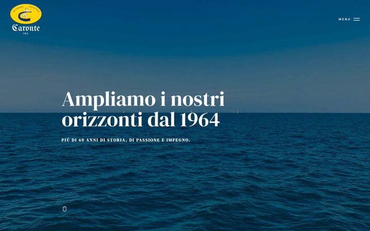 Screenshot of caronte.it