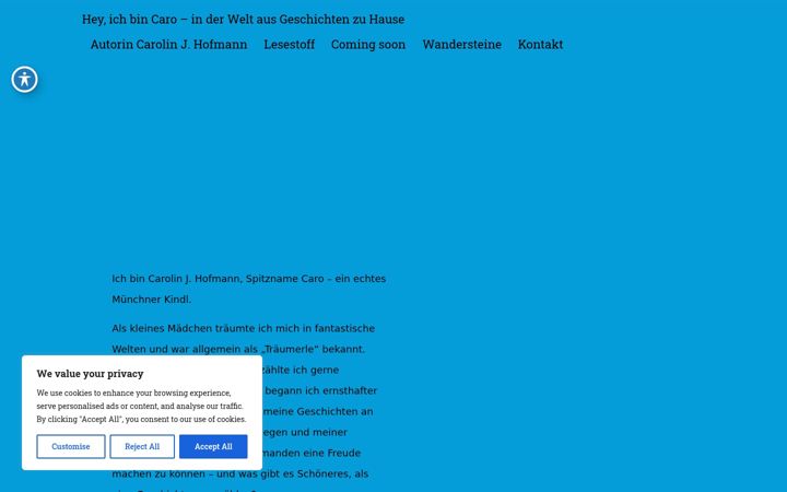 Screenshot of caros-geschichten.de