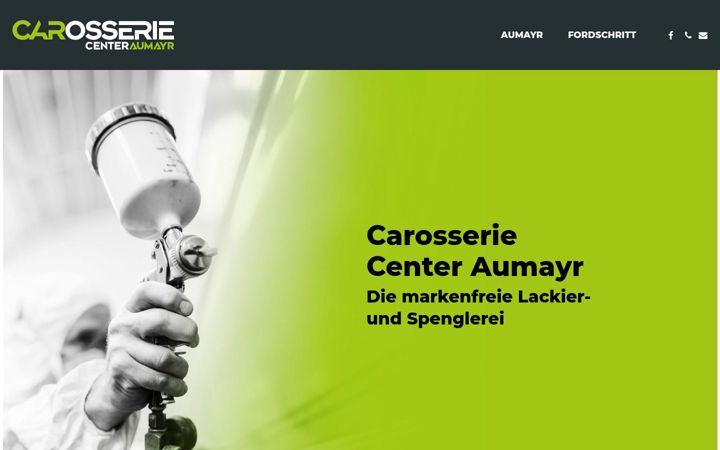 Captură de ecran a carosseriecenter.at