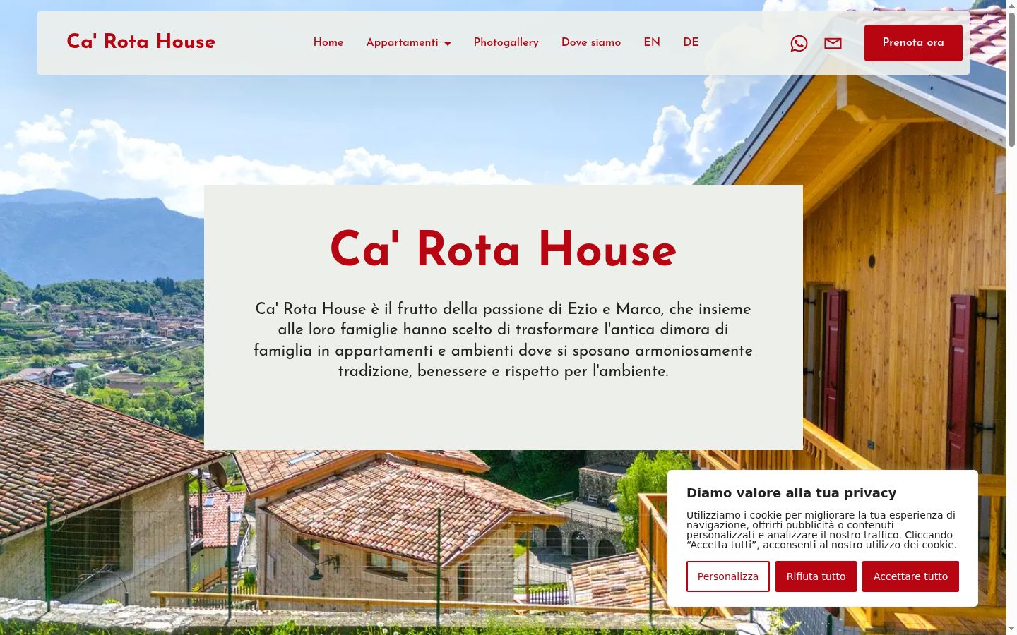 Captură de ecran a bannerului de consimțământ afișat înainte de orice interacțiune