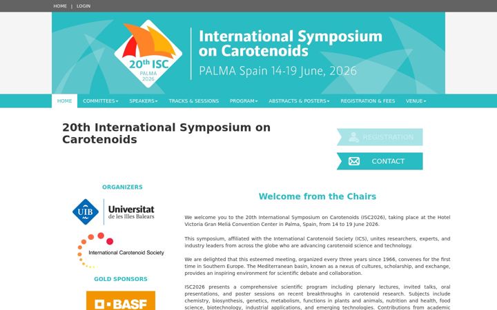 Screenshot of carotenoidspalma2026.org
