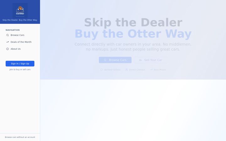 Screenshot of carotter.com