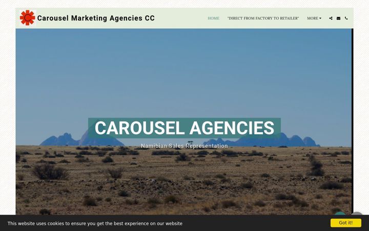Screenshot of carousel-agencies.biz
