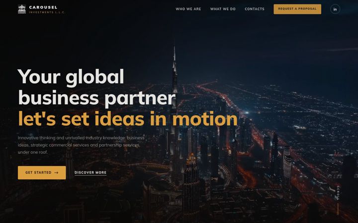 Screenshot of carouselinvestments.com