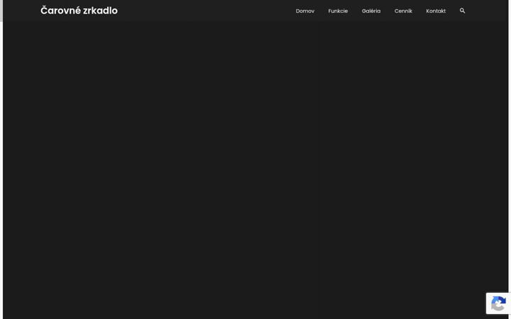 Screenshot of carovnezrkadlo.sk