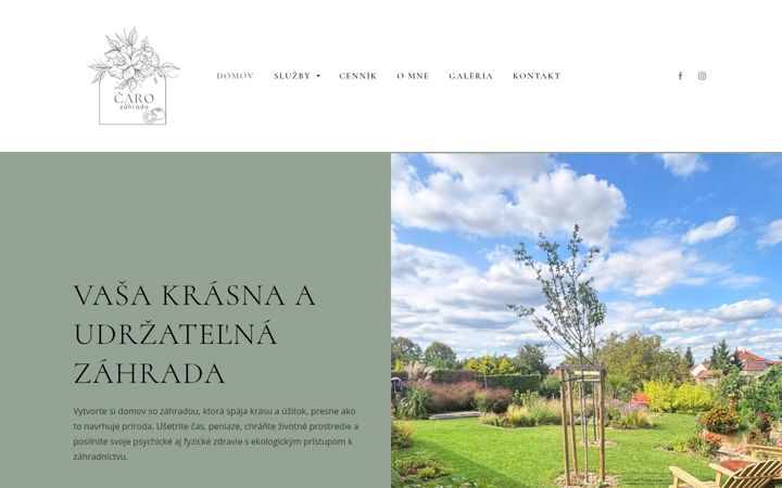 Screenshot of carozahrada.sk