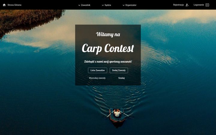 Screenshot of carp-contest.pl