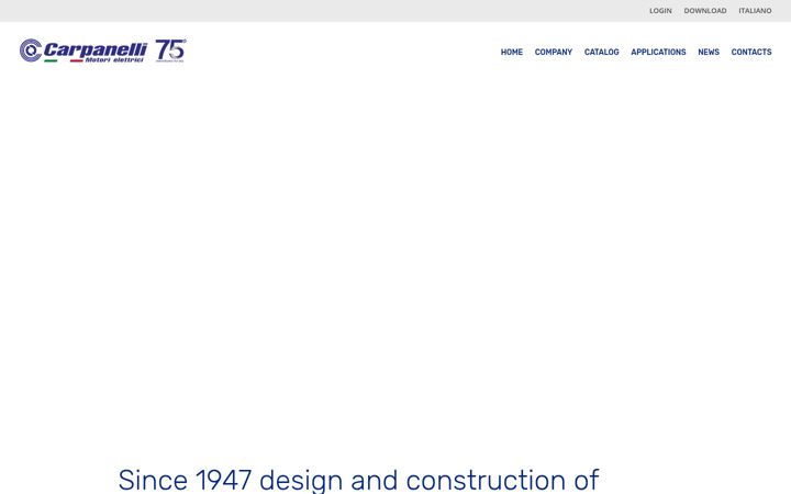 Screenshot of carpanelli.net