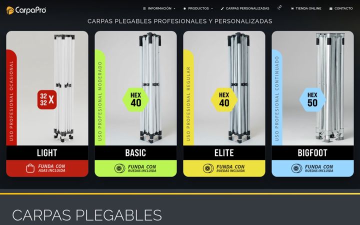 Screenshot of carpapro.es