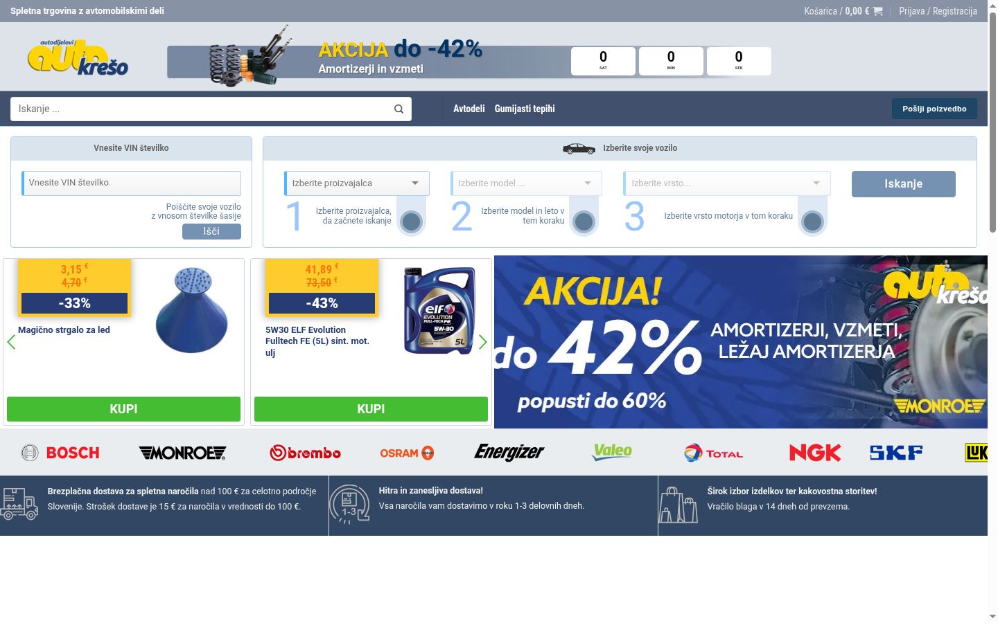 Screenshot des Einwilligungsbanners vor jeglicher Interaktion