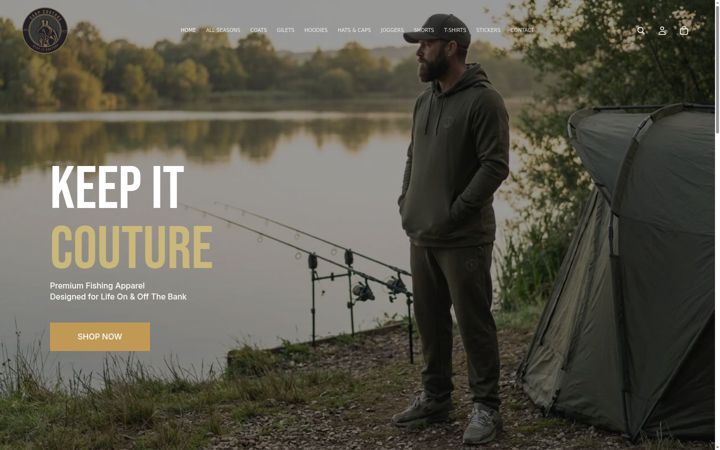 Screenshot of carpcouture.com