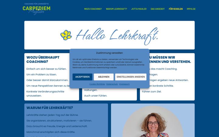 Screenshot of carpediem-magister.de
